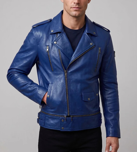 Men blue genuine - blue,